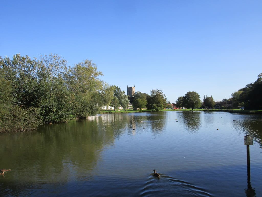 Village pond, Great Massingham