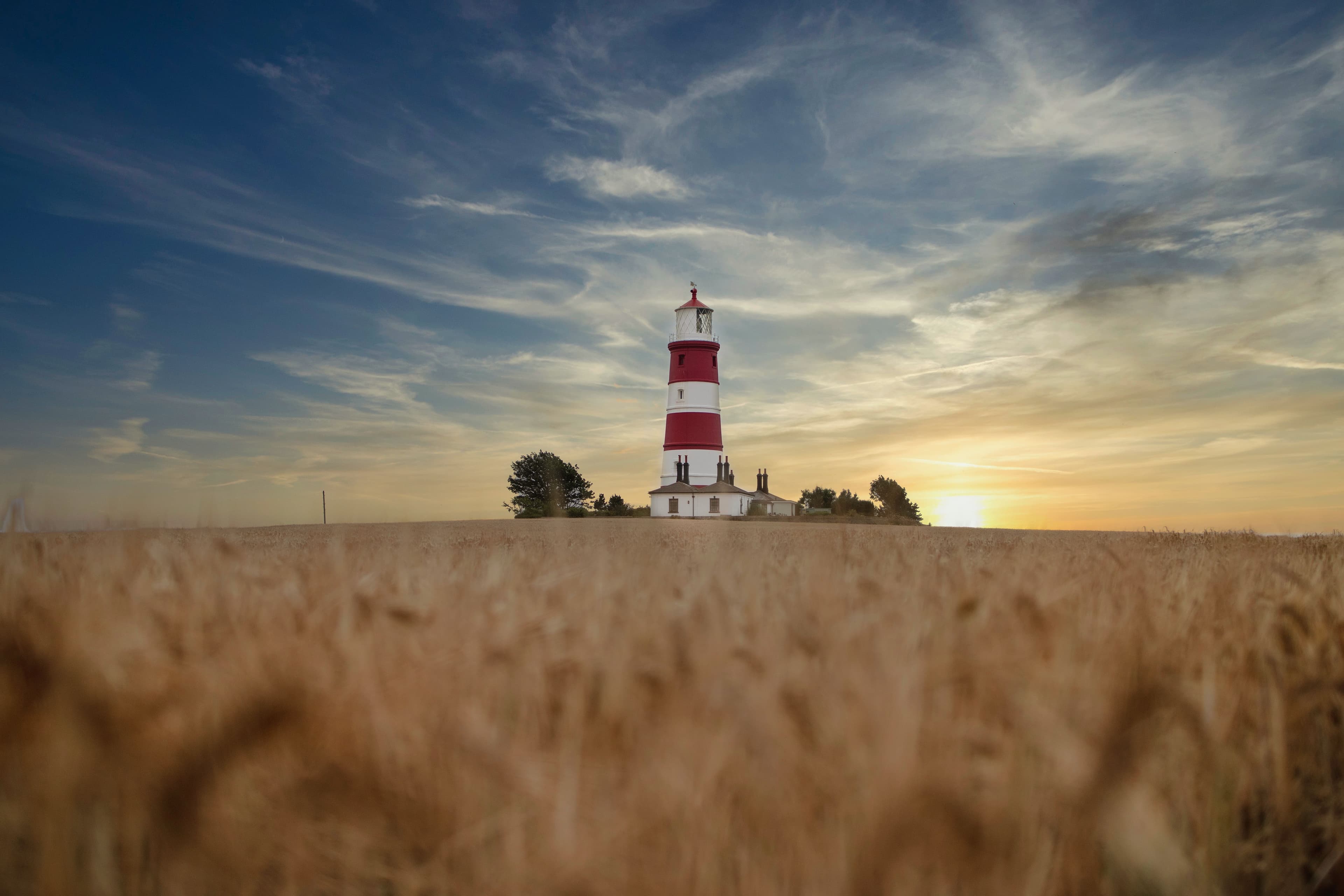 Lighthouse on the North Norfolk coast